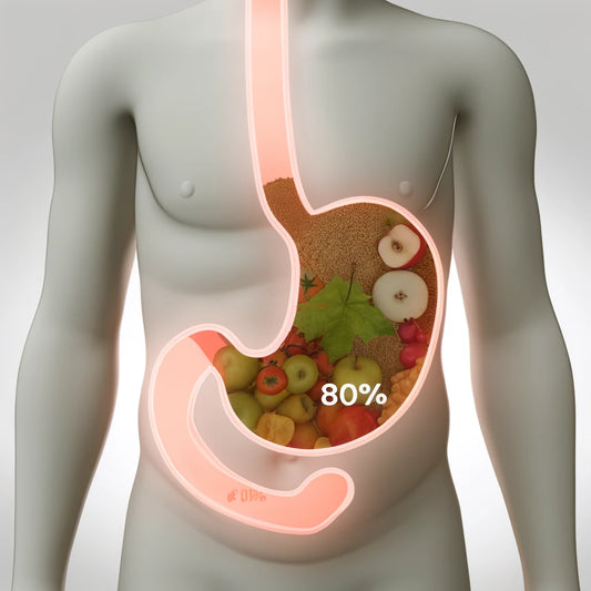 "Feast Less, Live More: The Art of Eating 80% Full for Health and Longevity"