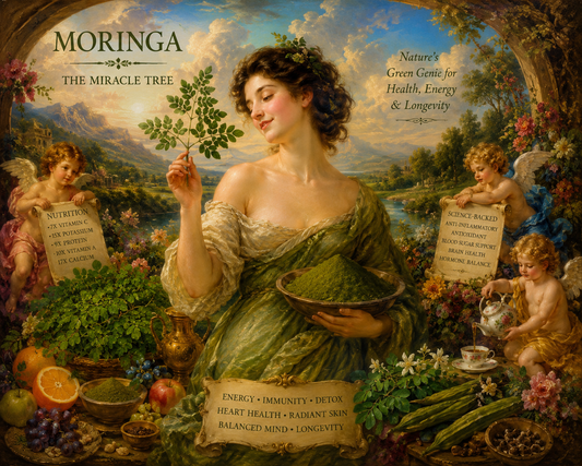 🌿 Moringa Benefits for Longevity: Why the “Miracle Tree” May Be Nature’s Ultimate Anti-Aging Superfood