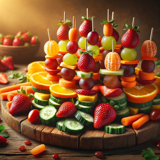 "Veggie Magic: 8 Tricks to Make Eating Fruits and Vegetables Cool and Fun!"